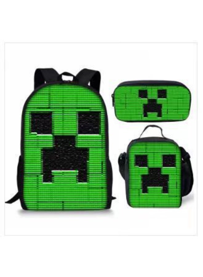 Minecraft Student Backpack Set Of Three - Image 1